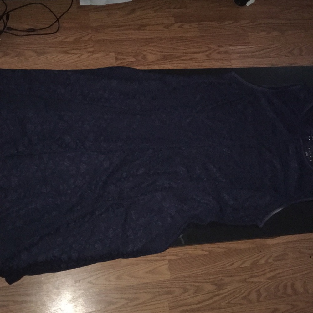 Formal navy blue/purple dress